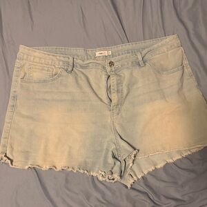 Rue 21 Light Blue Jean Shorts